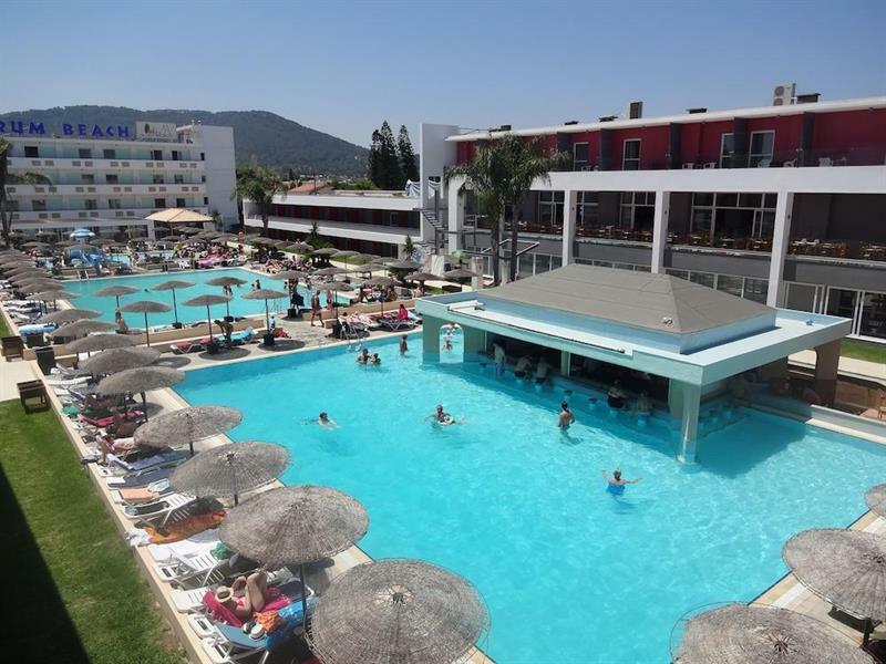 Forum Beach Lalyssos Exterior foto
